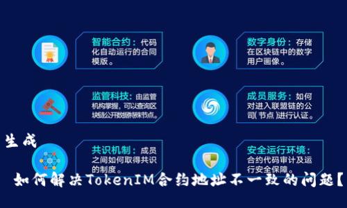 生成

 如何解决TokenIM合约地址不一致的问题？