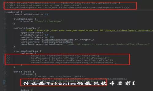  什么是Tokenim的最低收币要求？