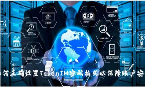 如何正确设置TokenIM密码格式以保障账户安全