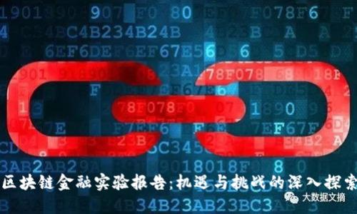 区块链金融实验报告：机遇与挑战的深入探索